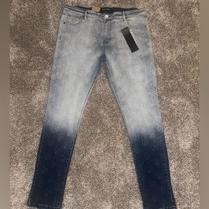 Certified lover boy jeans hearts 💙 all on the jeans one of a kind brand new